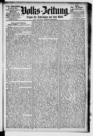 Volks-Zeitung vom 16.04.1880