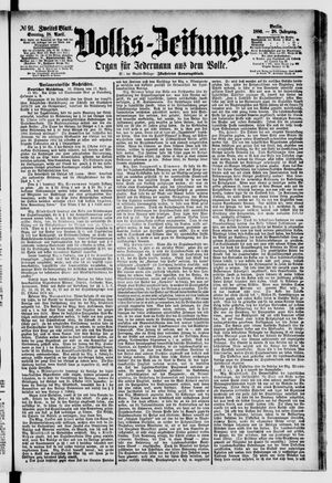 Volks-Zeitung vom 18.04.1880