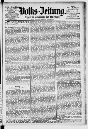 Volks-Zeitung vom 01.05.1880