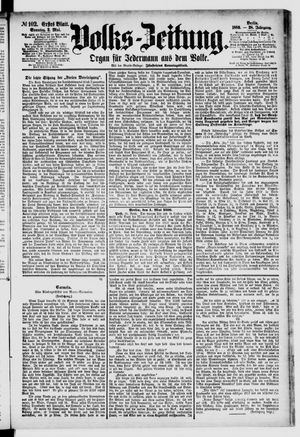 Volks-Zeitung vom 02.05.1880