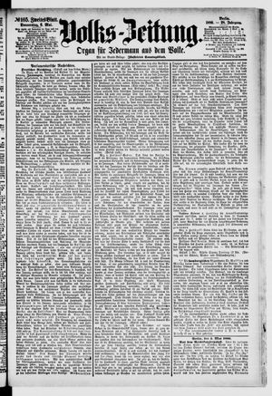 Volks-Zeitung vom 06.05.1880