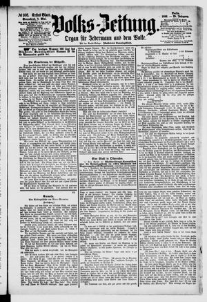 Volks-Zeitung vom 08.05.1880