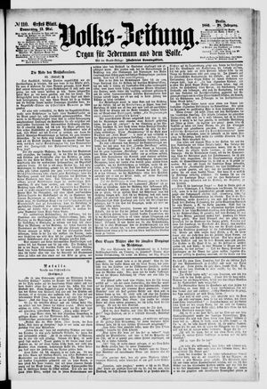 Volks-Zeitung vom 13.05.1880