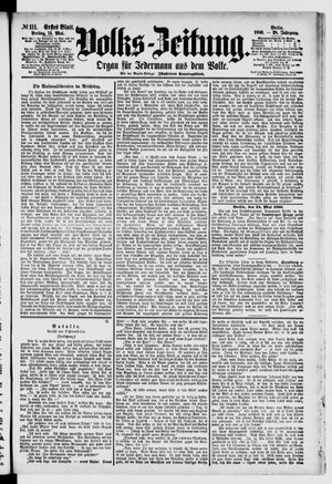 Volks-Zeitung vom 14.05.1880