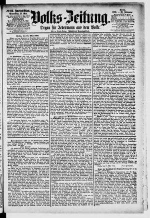 Volks-Zeitung vom 15.05.1880
