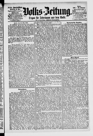 Volks-Zeitung on May 19, 1880