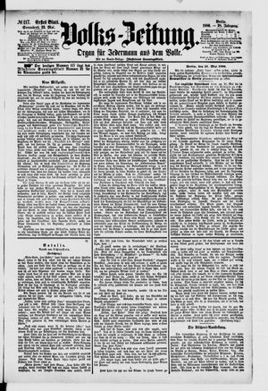 Volks-Zeitung vom 22.05.1880