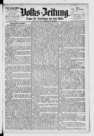 Volks-Zeitung vom 26.05.1880