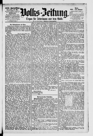 Volks-Zeitung vom 27.05.1880