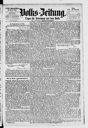 Volks-Zeitung vom 28.05.1880