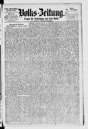 Volks-Zeitung vom 30.05.1880
