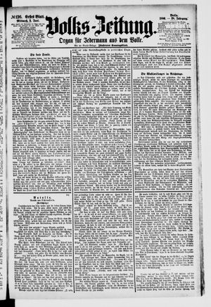 Volks-Zeitung vom 02.06.1880