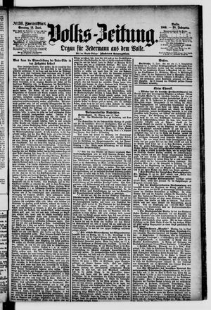 Volks-Zeitung vom 13.06.1880