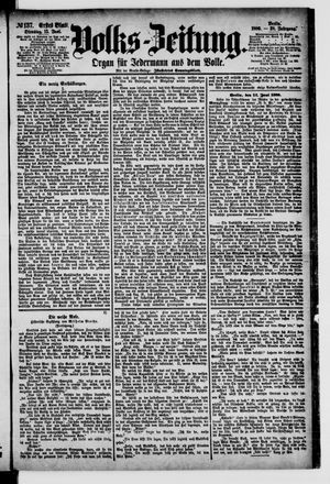 Volks-Zeitung vom 15.06.1880