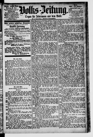Volks-Zeitung vom 23.06.1880