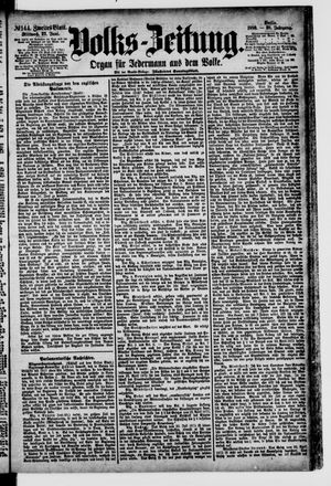 Volks-Zeitung vom 23.06.1880