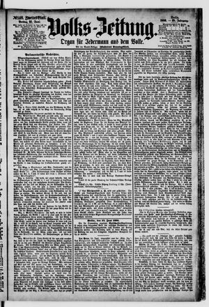 Volks-Zeitung vom 25.06.1880
