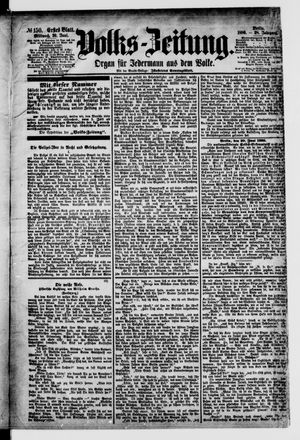 Volks-Zeitung vom 30.06.1880