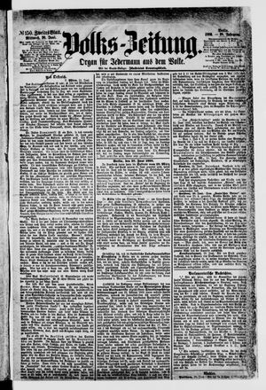 Volks-Zeitung vom 30.06.1880