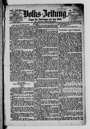 Volks-Zeitung vom 01.07.1880