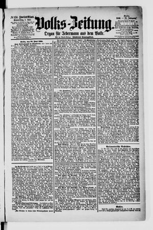 Volks-Zeitung vom 01.07.1880
