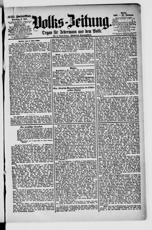 Volks-Zeitung vom 06.07.1880