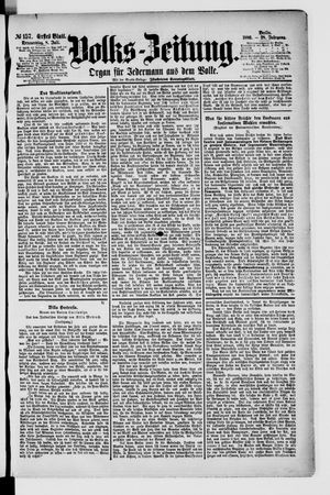 Volks-Zeitung vom 08.07.1880