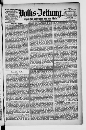 Volks-Zeitung vom 10.07.1880