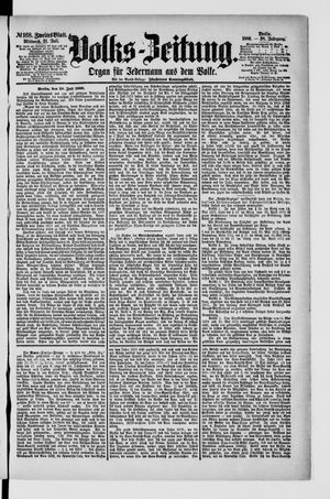 Volks-Zeitung vom 21.07.1880