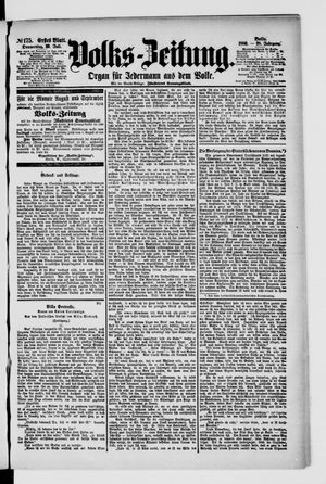Volks-Zeitung vom 29.07.1880