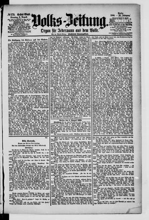 Volks-Zeitung vom 03.08.1880