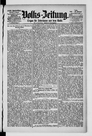 Volks-Zeitung vom 06.08.1880