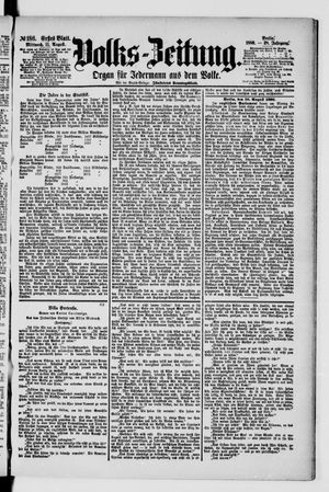 Volks-Zeitung on Aug 11, 1880