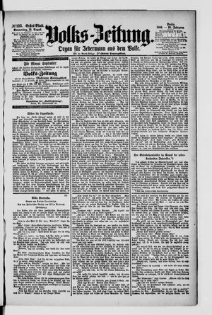 Volks-Zeitung vom 19.08.1880