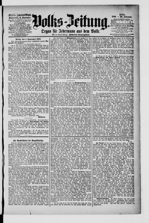Volks-Zeitung vom 02.09.1880