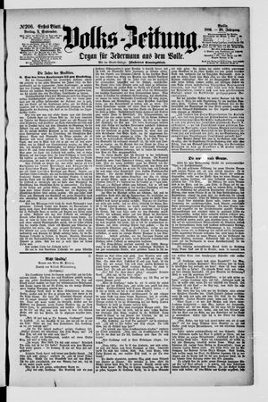 Volks-Zeitung vom 03.09.1880