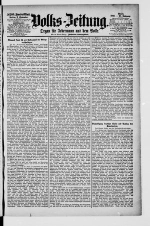 Volks-Zeitung vom 03.09.1880