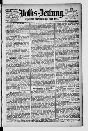 Volks-Zeitung vom 07.09.1880