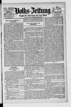 Volks-Zeitung vom 12.09.1880