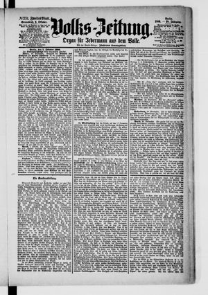 Volks-Zeitung vom 02.10.1880