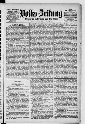 Volks-Zeitung vom 08.10.1880