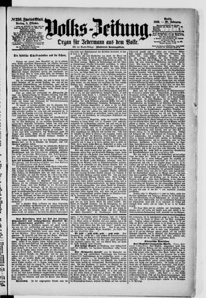 Volks-Zeitung vom 08.10.1880
