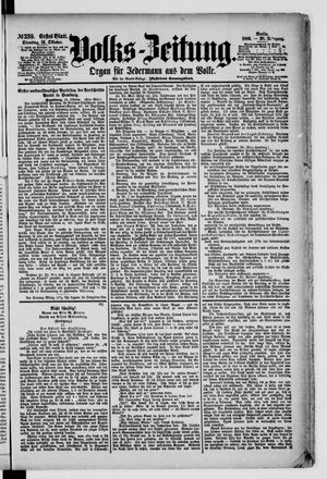 Volks-Zeitung vom 12.10.1880
