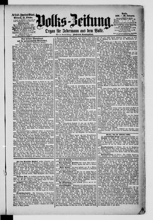 Volks-Zeitung vom 13.10.1880