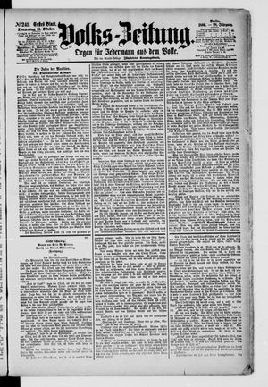 Volks-Zeitung on Oct 14, 1880