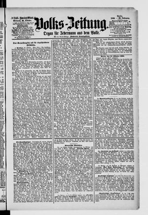 Volks-Zeitung on Oct 20, 1880