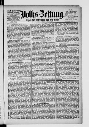 Volks-Zeitung vom 21.10.1880