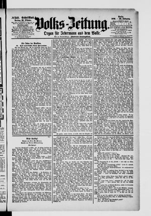 Volks-Zeitung on Oct 22, 1880