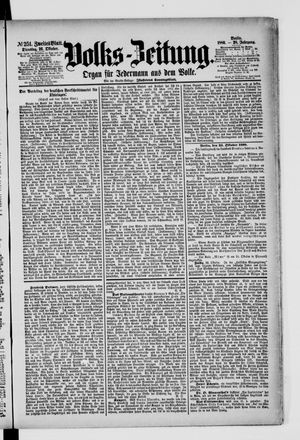 Volks-Zeitung on Oct 26, 1880