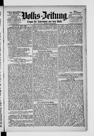 Volks-Zeitung vom 29.10.1880